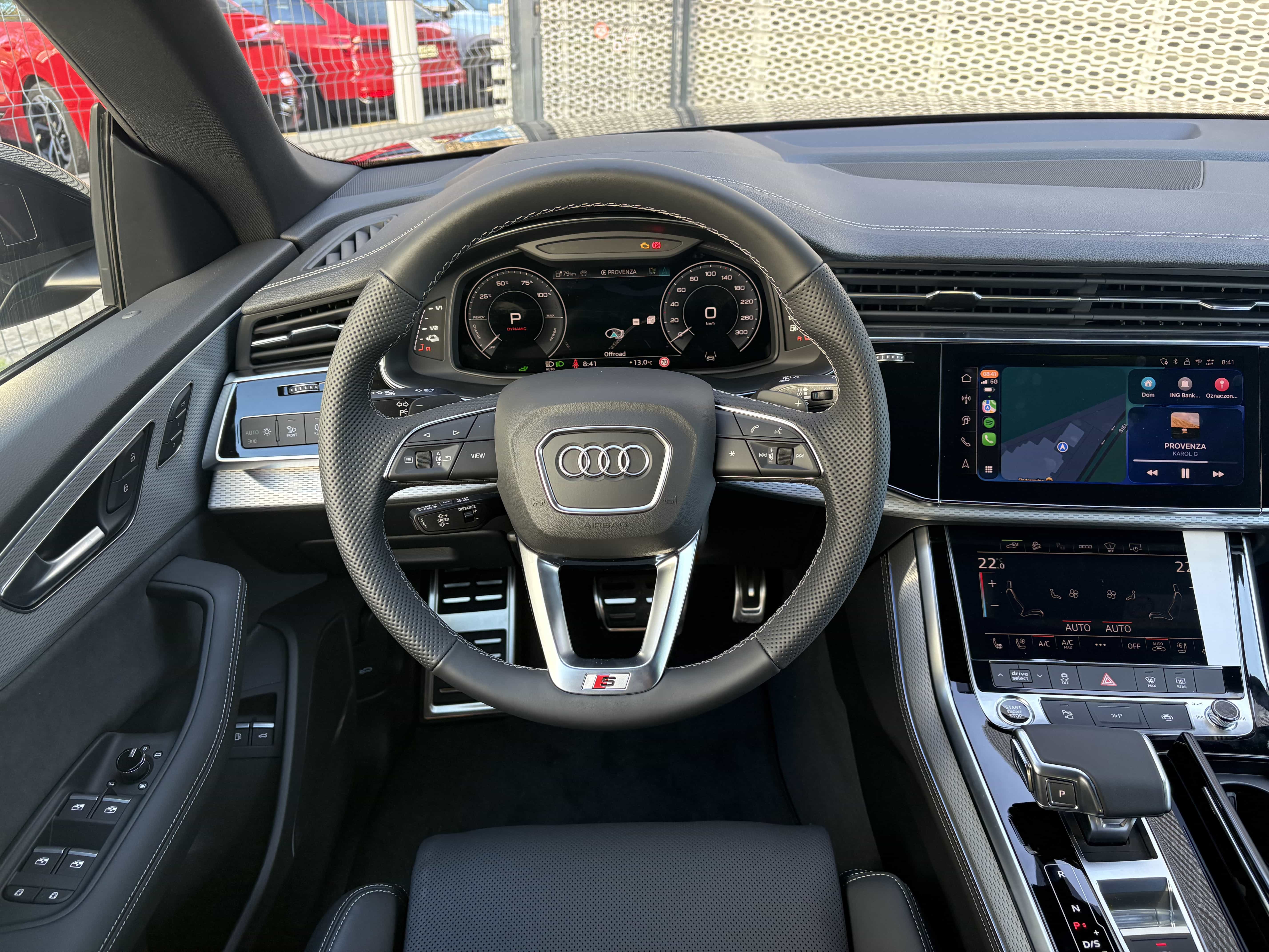 Nouveau Audi Q8 Competition 490ch TFSI e Hybride rechargeable Quattro