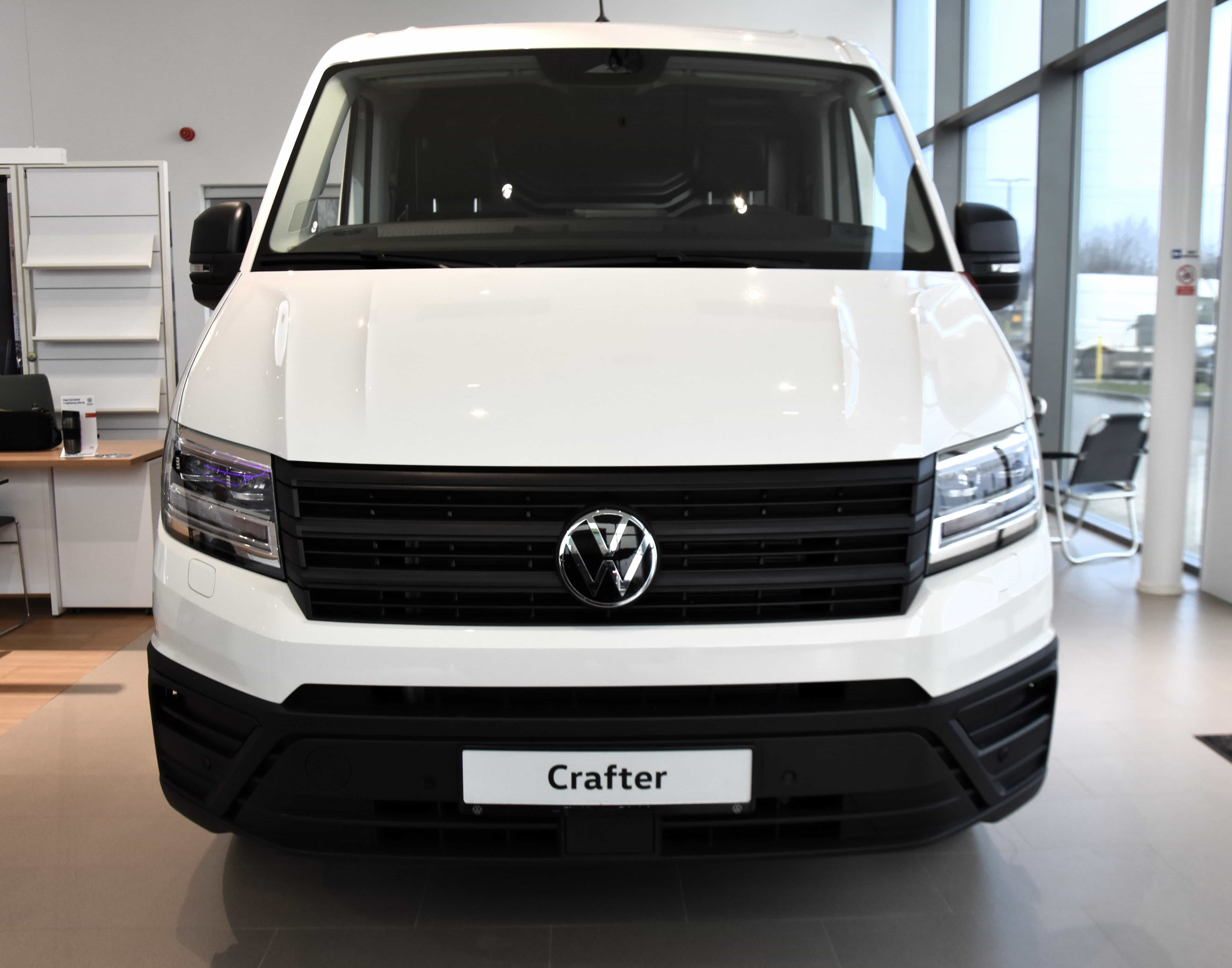 Volkswagen Crafter L2H2 Blanc en 2.0 tdi 140ch Courtierautomobile